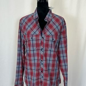 Long sleeve button up, never worn with tags